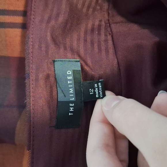 Plaid pencil skirt - Picture 6 of 9